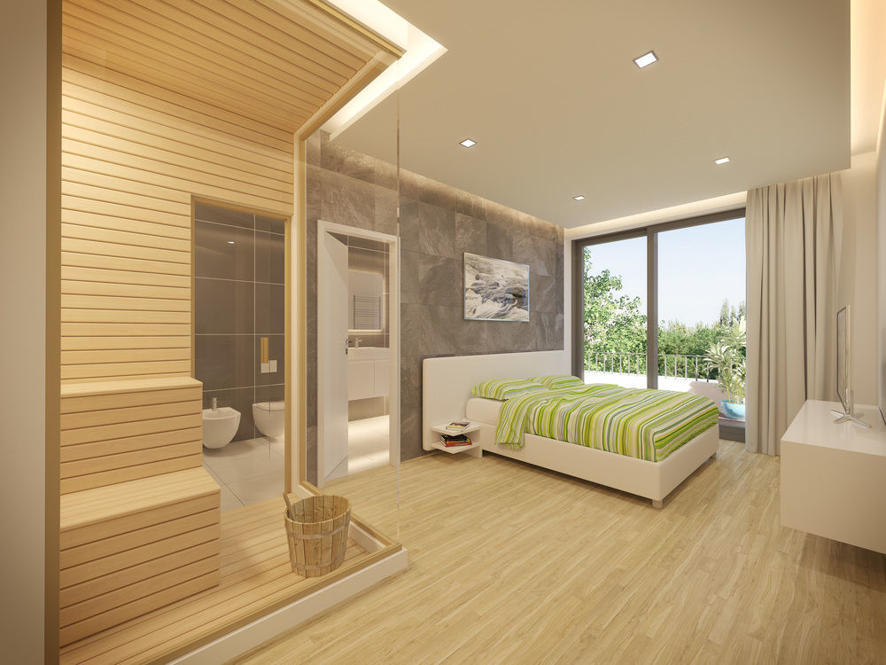리시덴츠 암 츠스윙 드레스덴 외부 사진 3D rendering of a bedroom