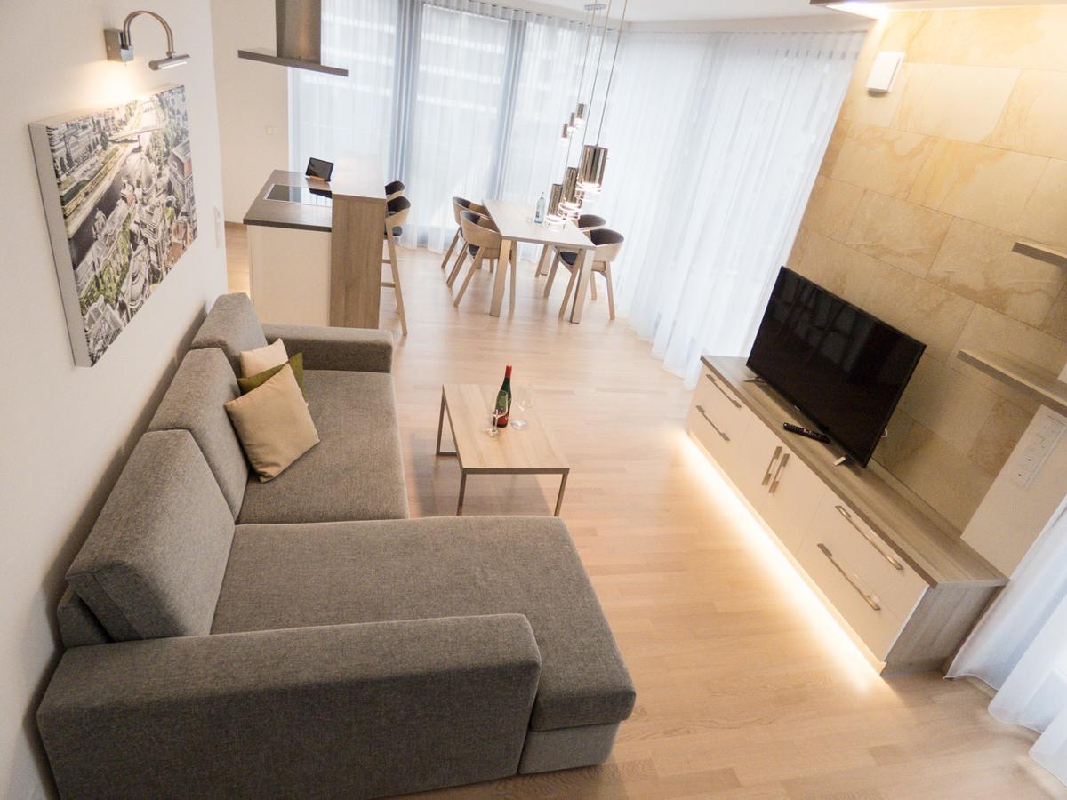 리시덴츠 암 츠스윙 드레스덴 외부 사진 A modern apartment in the center of the city