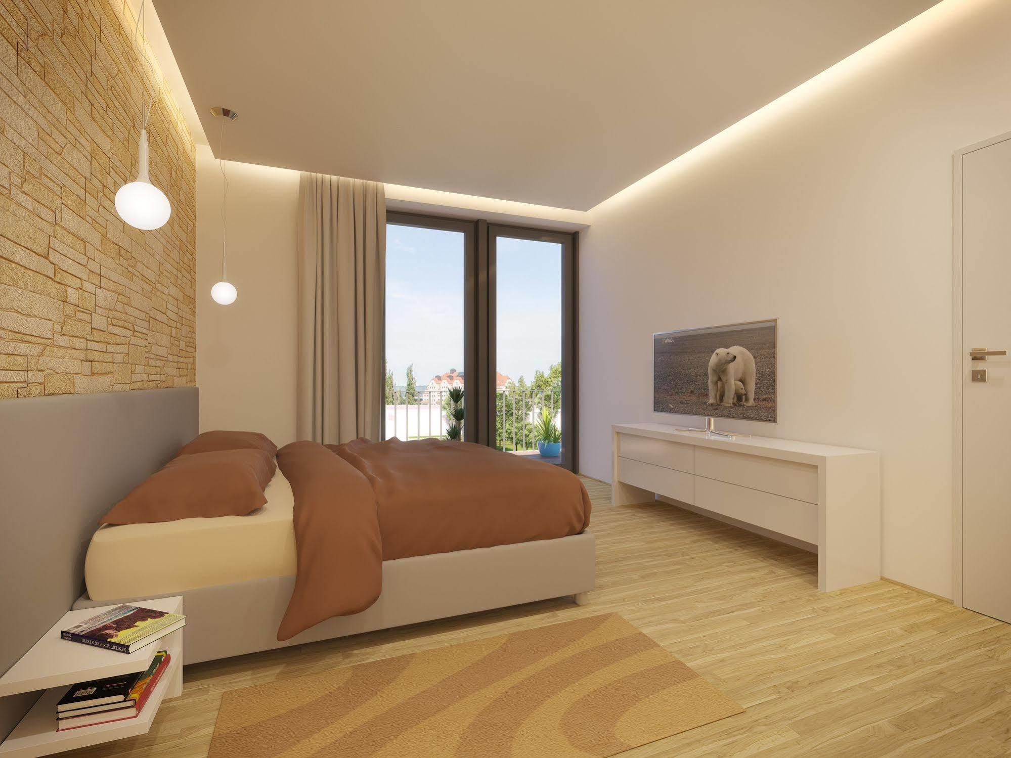 리시덴츠 암 츠스윙 드레스덴 외부 사진 3D rendering of a bedroom